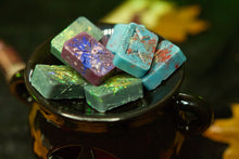Load image into Gallery viewer, Witchy Runes & Pentagram wax melts