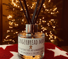 Load image into Gallery viewer, Gingerbread Christmas Reed Diffuser.
