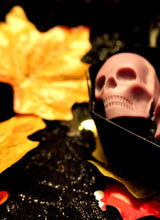 Load image into Gallery viewer, Basic Witch Wax Melt (Cherry Scent) Soy Wax in a 45g Pot or 20g Skulls.