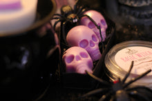 Load image into Gallery viewer, Basic Witch Wax Melt (Cherry Scent) Soy Wax in a 45g Pot or 20g Skulls.