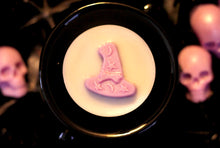 Load image into Gallery viewer, Basic Witch Wax Melt (Cherry Scent) Soy Wax in a 45g Pot or 20g Skulls.