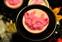 Load image into Gallery viewer, Smelly Cat Wax Melt (Berry Scent) Soy Wax in a 45g Pot or 20g Skulls.