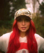 Load image into Gallery viewer, Bronnie Camo Leaf Trucker Cap
