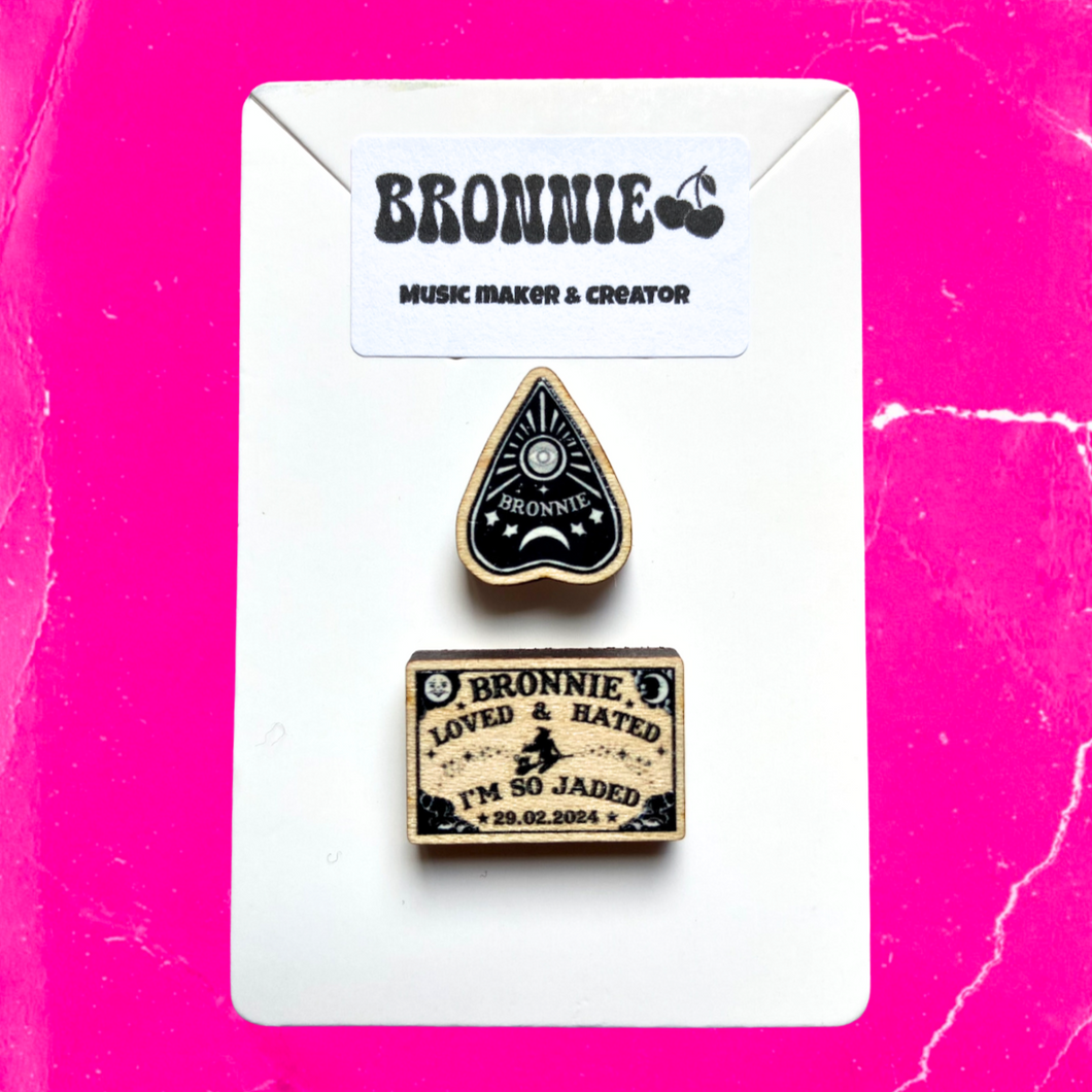 Bronnie Ouija Board Pins