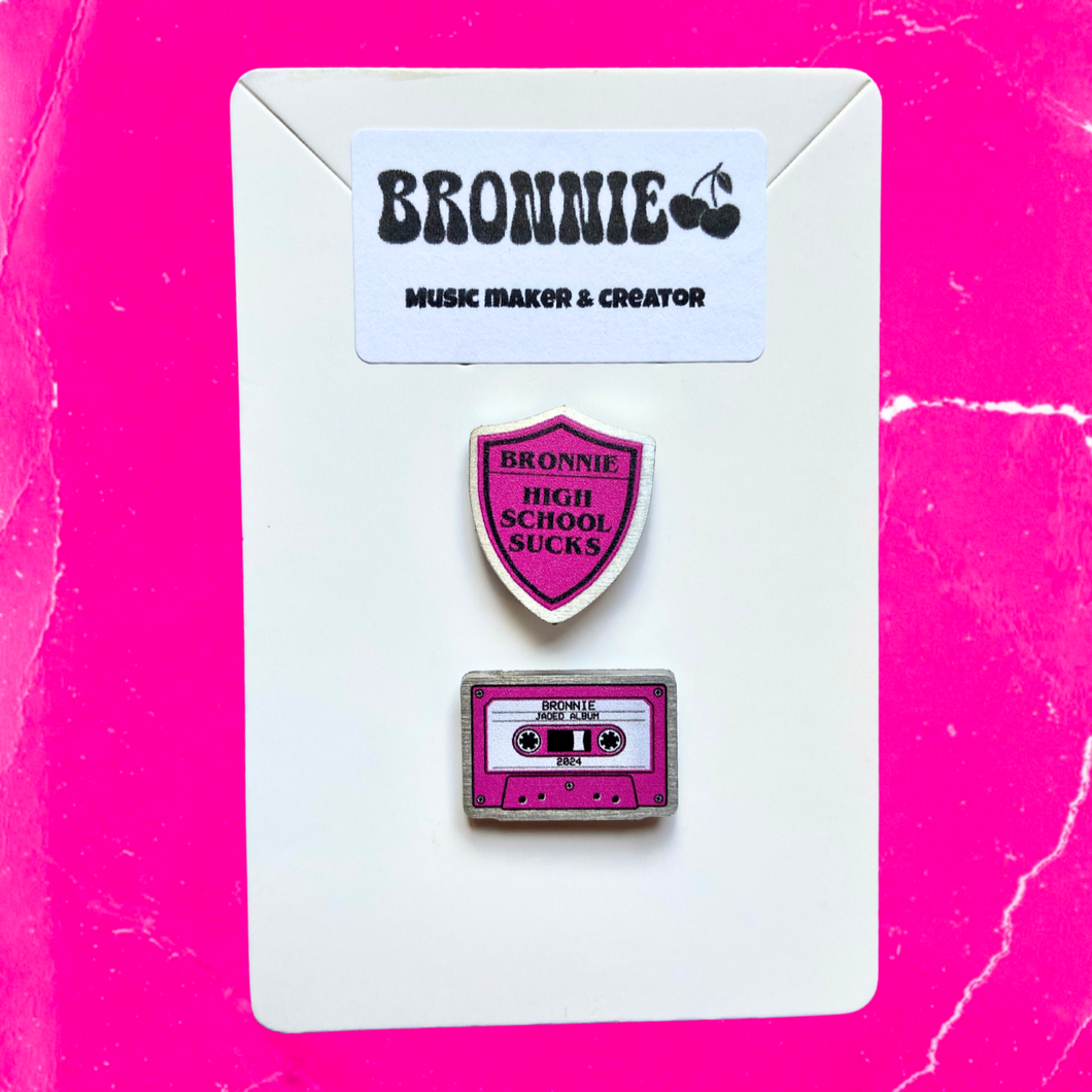 Bronnie Pink Pin Set