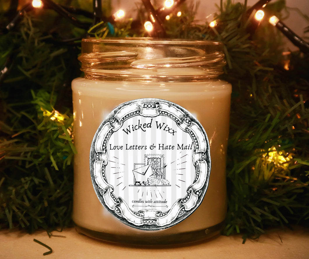 Love Letters & Hate Mail Candle (4 different scents)