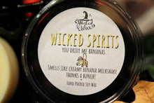 Load image into Gallery viewer, Wicked Spirits Wax Melt (Banana Scent)
