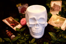 Load image into Gallery viewer, White Skull Wax Burner (or bundle)
