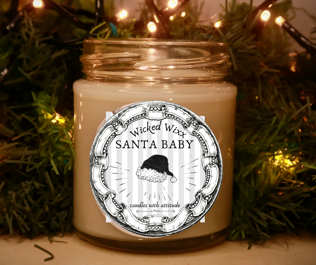 Santa Baby Candle (Marshmallow Roast scent)