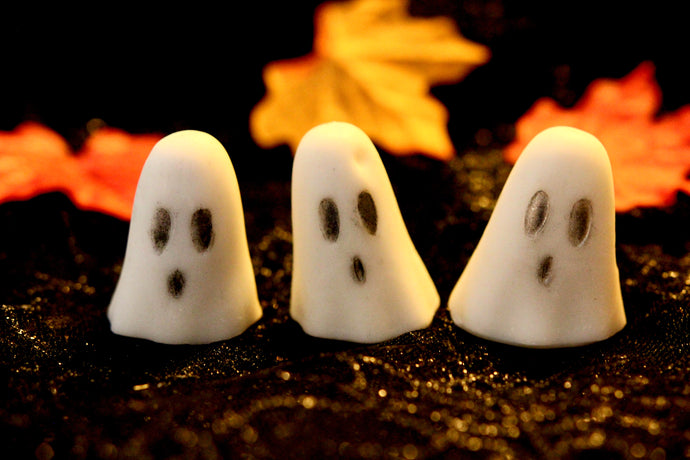 3 Grim Grinning 3D Ghost Wax Melts (3 Different scents) 35g each