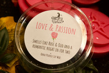 Load image into Gallery viewer, Love &amp; Passion Wax Melt (Rose &amp; Oud Scent)
