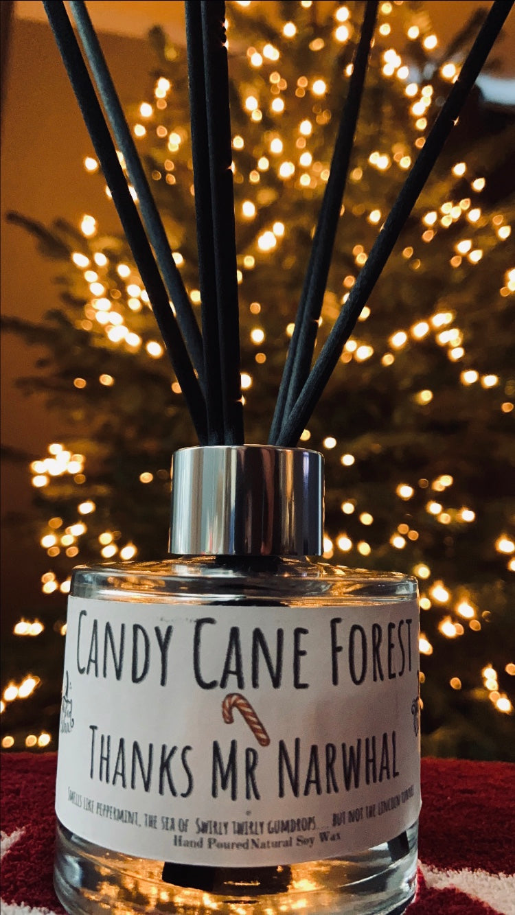 Candy Cane Christmas Reed Diffuser