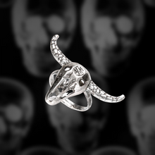 Load image into Gallery viewer, Bull Horn Adjustable Ring
