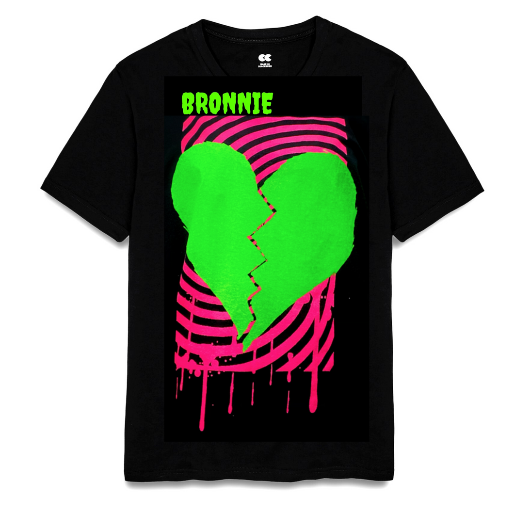 Green & Pink Swirl T-Shirt
