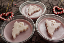 Load image into Gallery viewer, Ghosted Wax Melt (Plum &amp; Rhubarb Scent) Soy Wax in a 45g Pot x3
