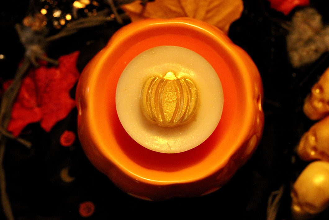 Pumpkin King Wax Melt (Pumpkin Spice Scent) Soy Wax in a 45g Pot or 20g Skulls or Pumpkins.