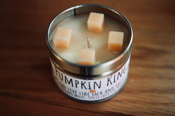 Small Pumpkin King Candle (100g Soy Wax)