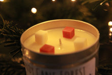 Load image into Gallery viewer, Large Candy Cane Christmas Candle (200g Soy Wax)
