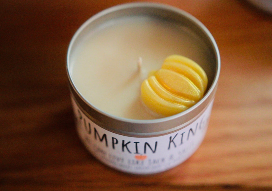 Large Pumpkin King Candle (200g Soy Wax)